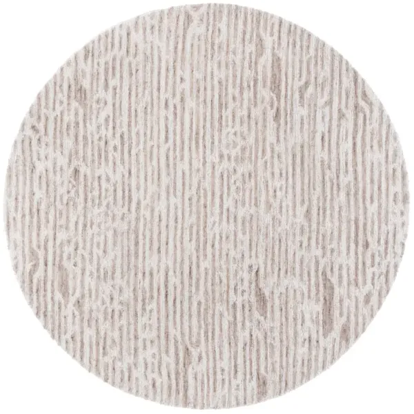 Luca Hand Tufted Rug, Light Brown/Ivory