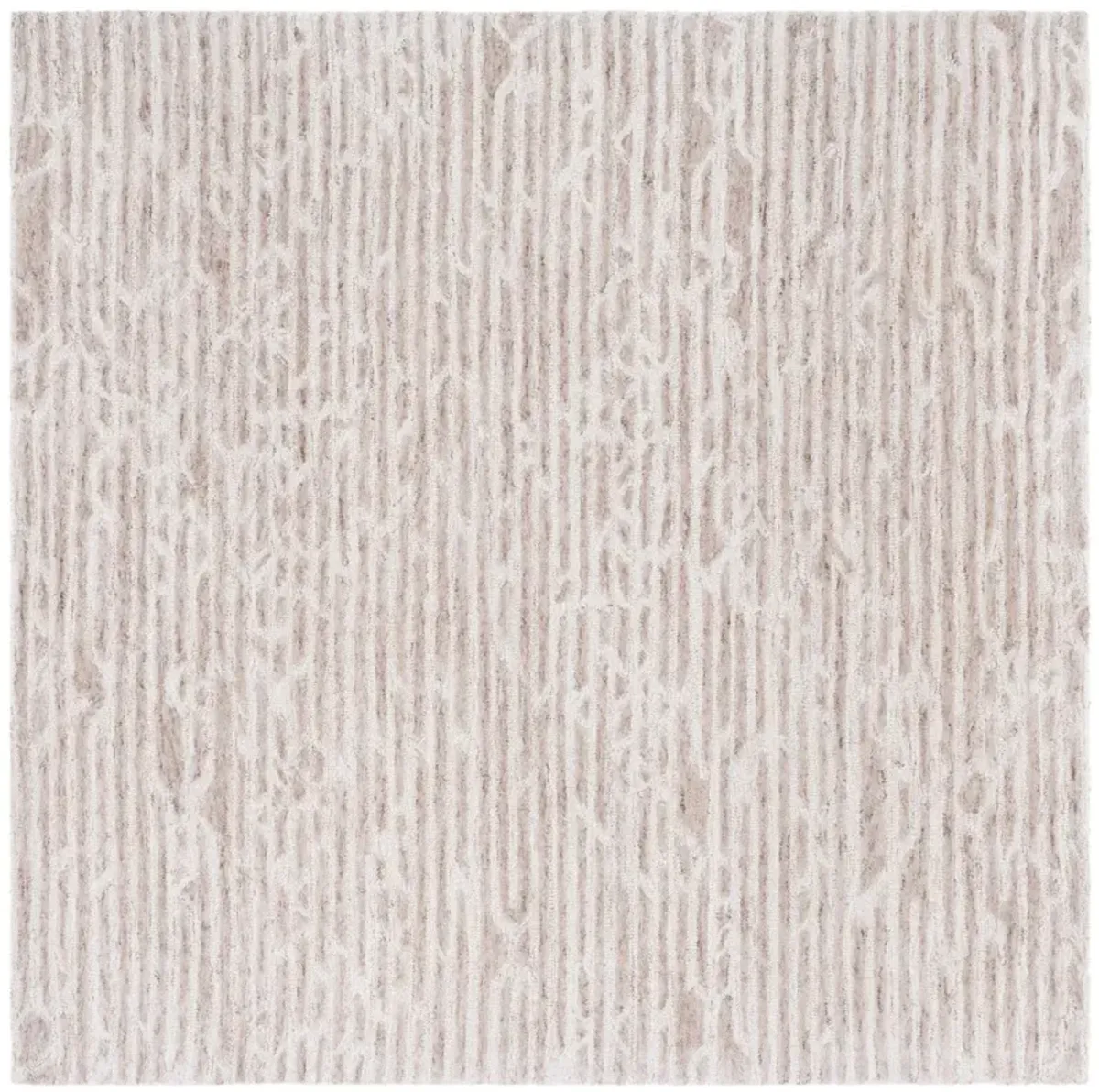 Luca Hand Tufted Rug, Light Brown/Ivory
