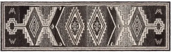 Granger Hand Tufted Rug, Brown/Ivory