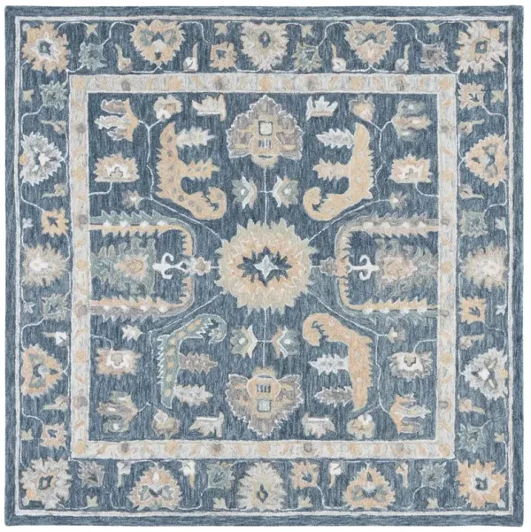 Lottie Hand Tufted Rug, Blue/Grey