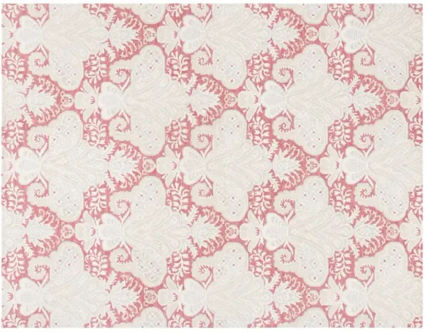 Flynn Hand Tufted Wool/Cotton Rug, Pink/Beige