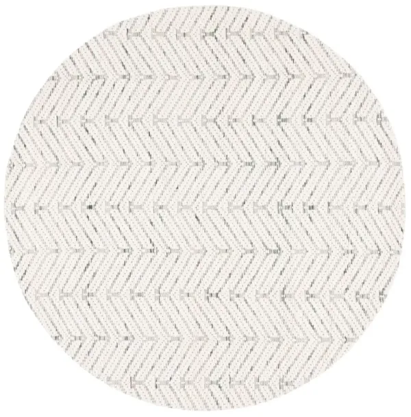 Mari Hand Woven Rug, Ivory/Green