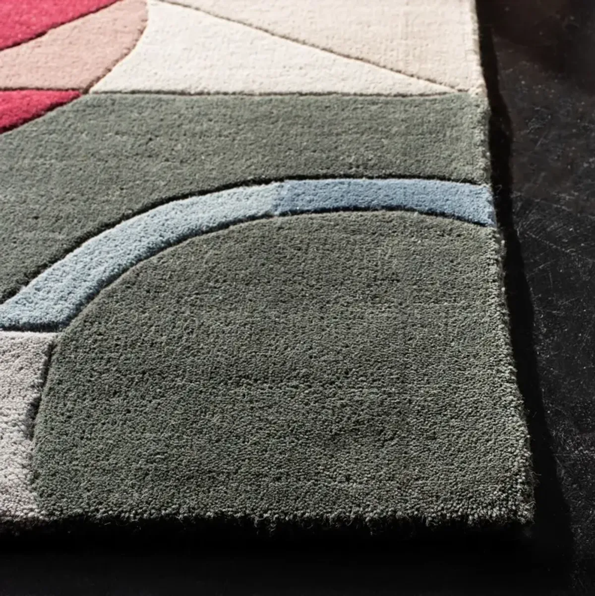 Rodeo Hand Tufted Rug, Blue