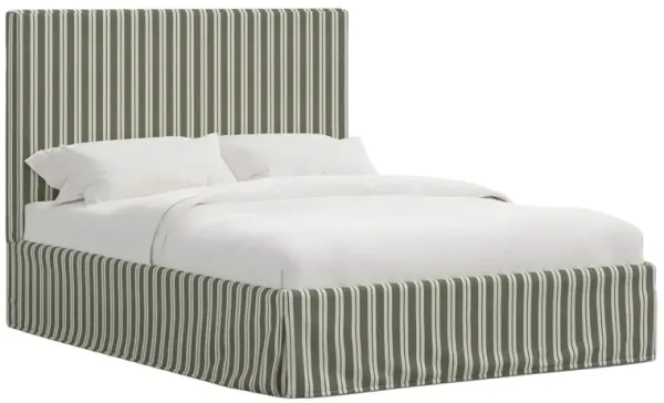Juliet Slipcover Bed, Harrison Stripe