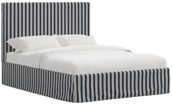 Juliet Slipcover Bed, Harrison Stripe