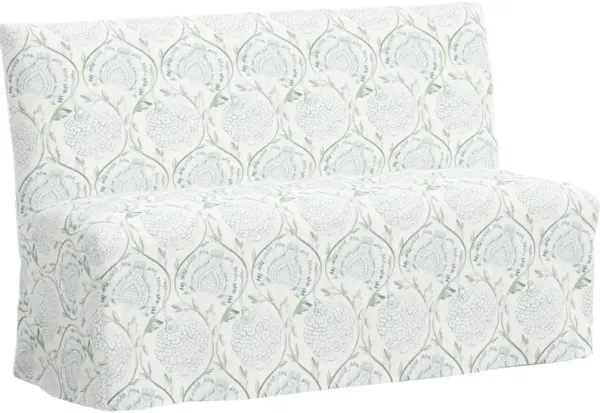 Edith Slipcover Dining Banquette, Ranjit Floral