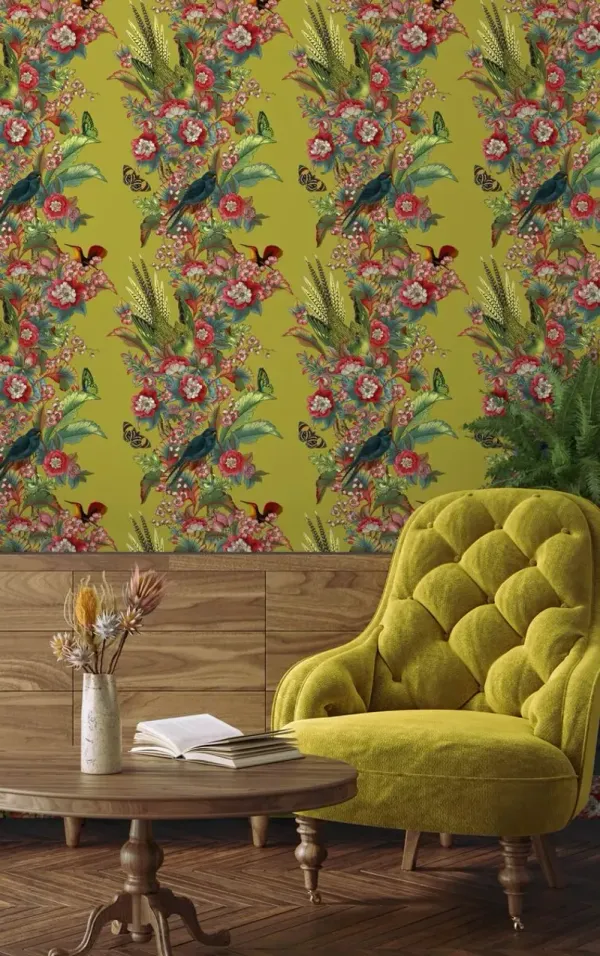Botanical Splendor Wallpaper