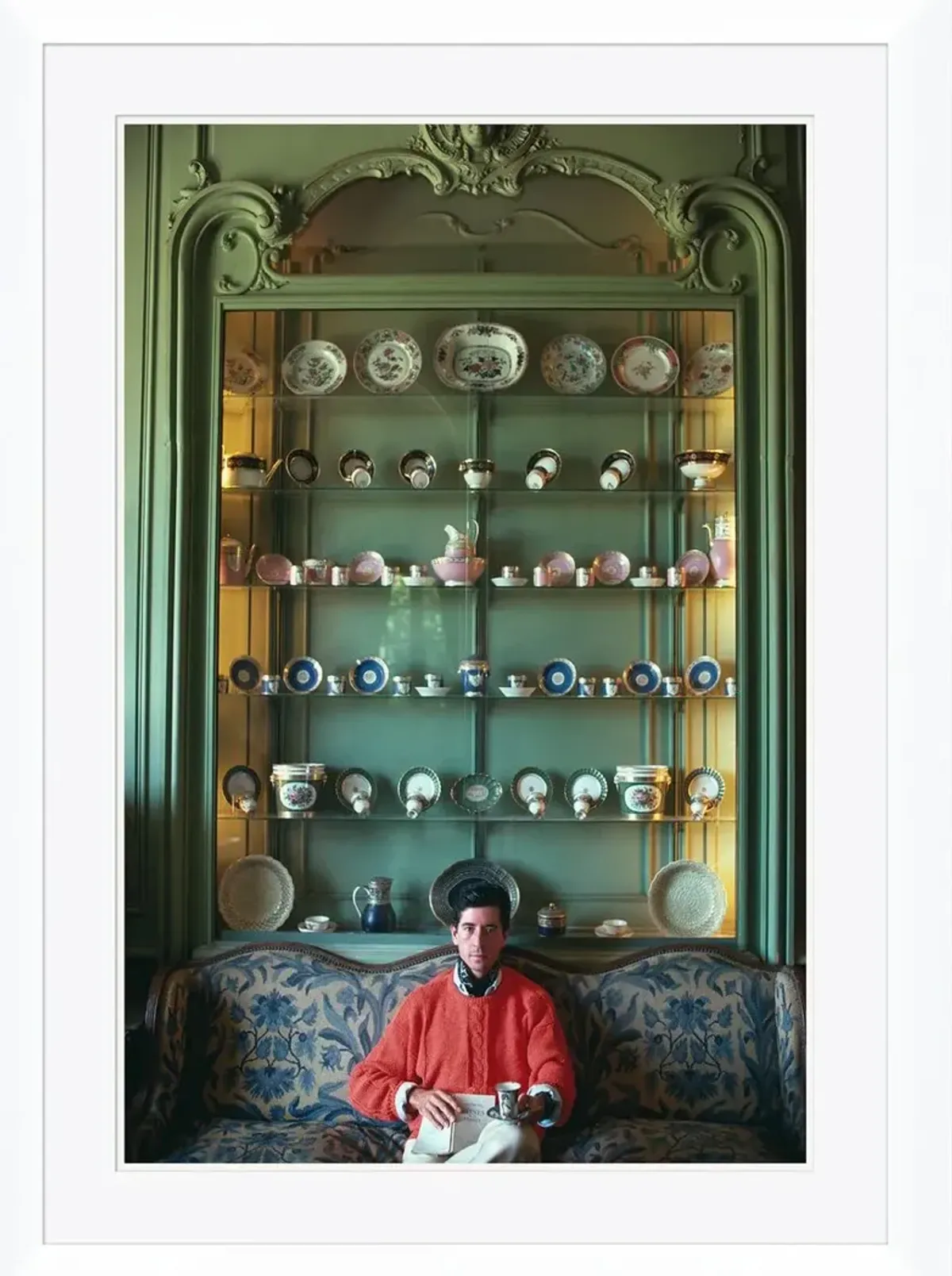 "Comte d'Arcangues," Slim Aarons - January 1 - 1986 Photograph - Green