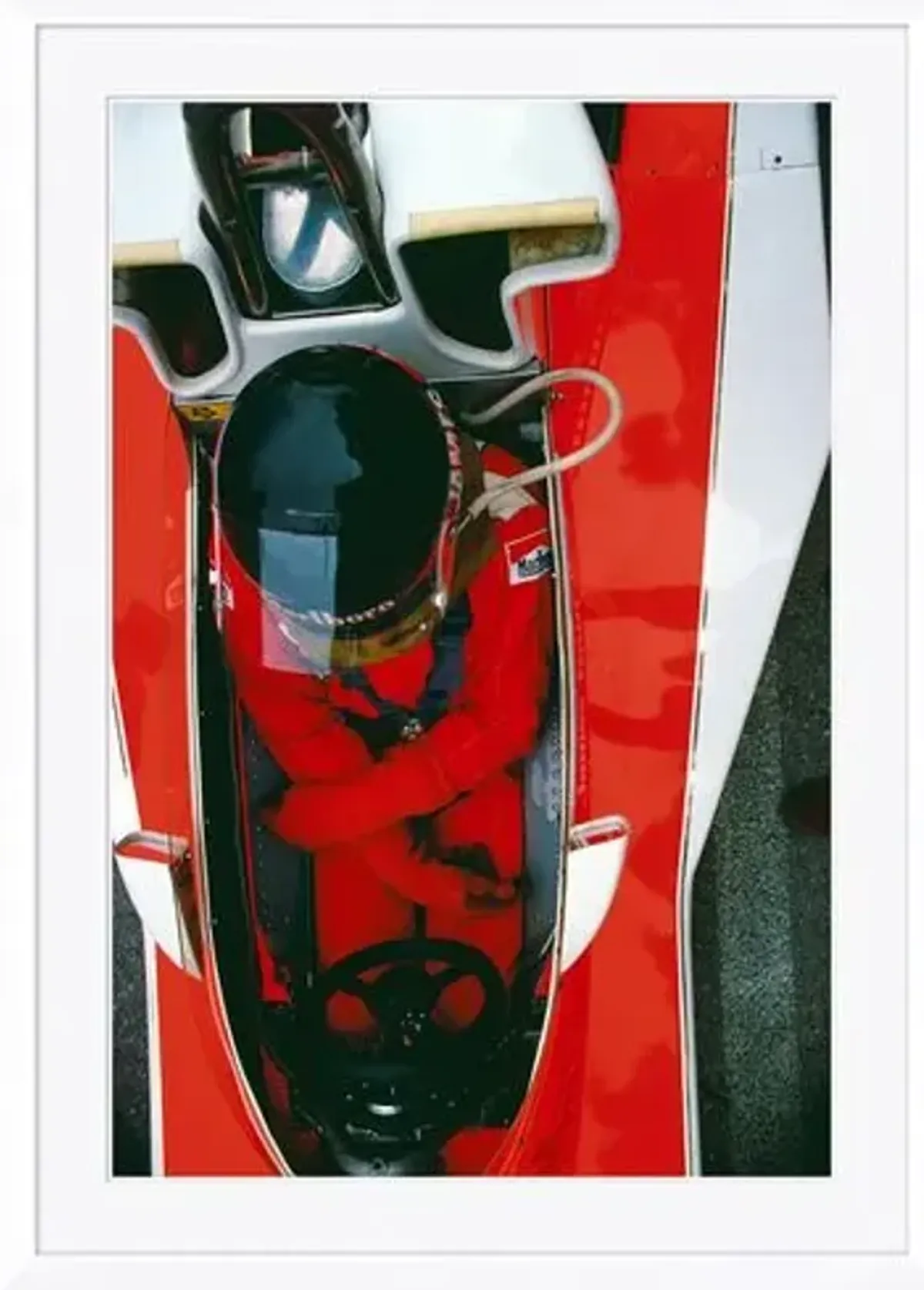 "Monaco Grand Prix" - Slim Aarons - May 22 - 1977 Photograph - Handcrafted - Red