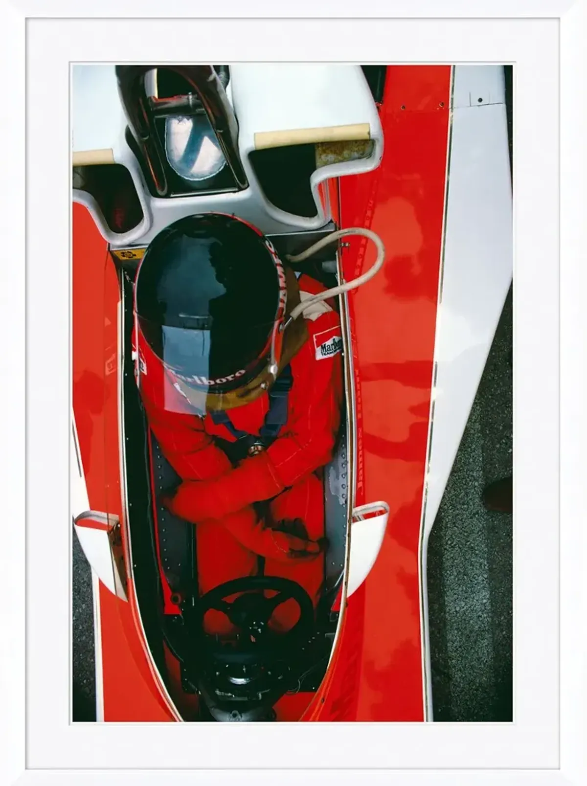 "Monaco Grand Prix" - Slim Aarons - May 22 - 1977 Photograph - Handcrafted - Red