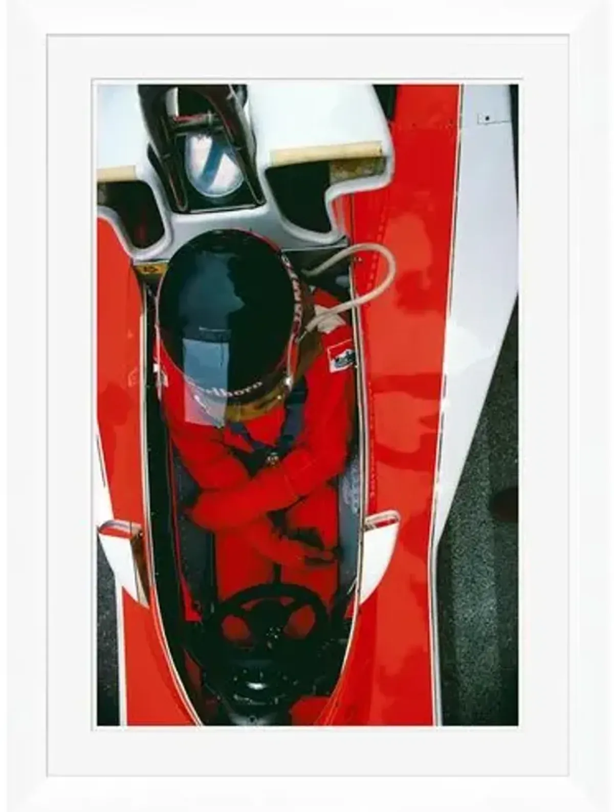 "Monaco Grand Prix" - Slim Aarons - May 22 - 1977 Photograph - Handcrafted - Red