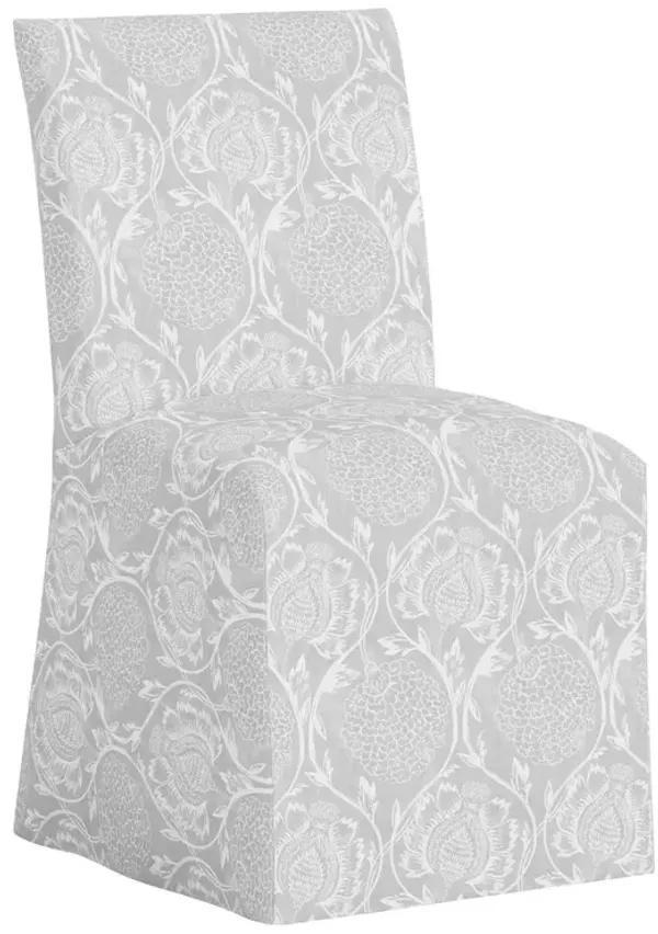 Edith Slipcover Dining Side Chair, Ranjit Floral