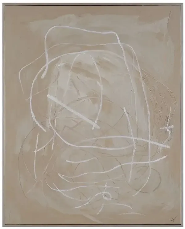 Aegean Harmony Painting, 50" x 40"