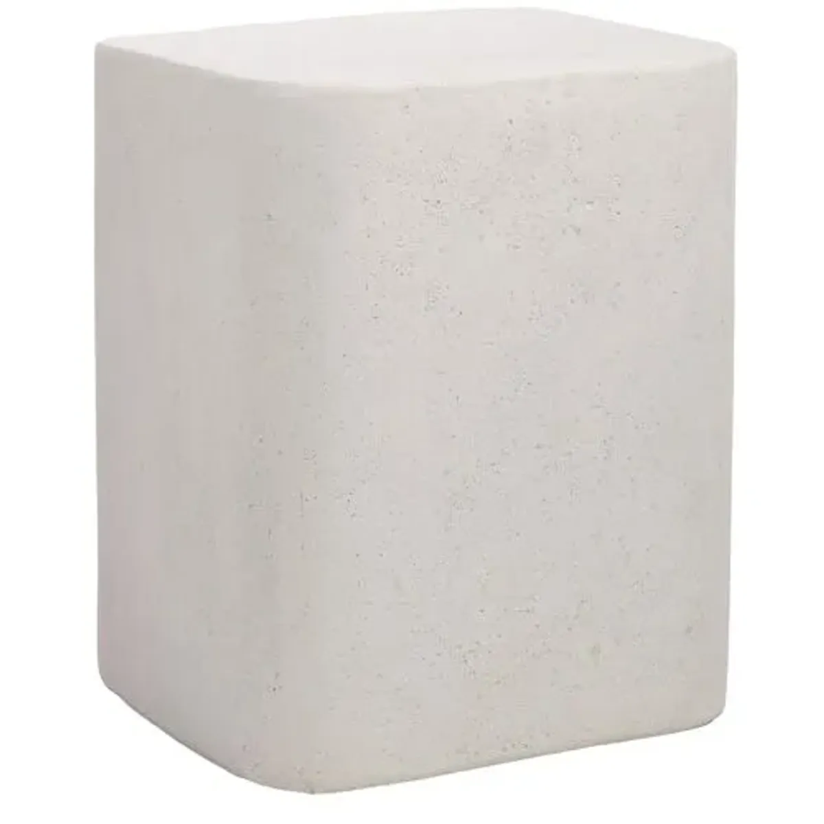 Alsen Volcanic Stone Side Table - Natural - Gray