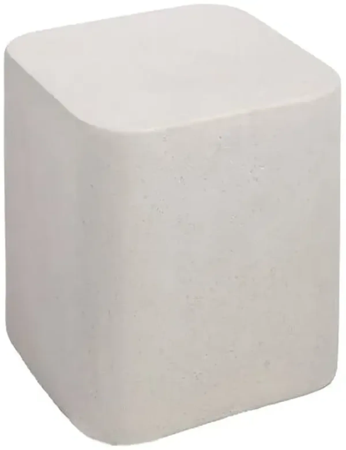 Alsen Volcanic Stone Side Table - Natural - Gray