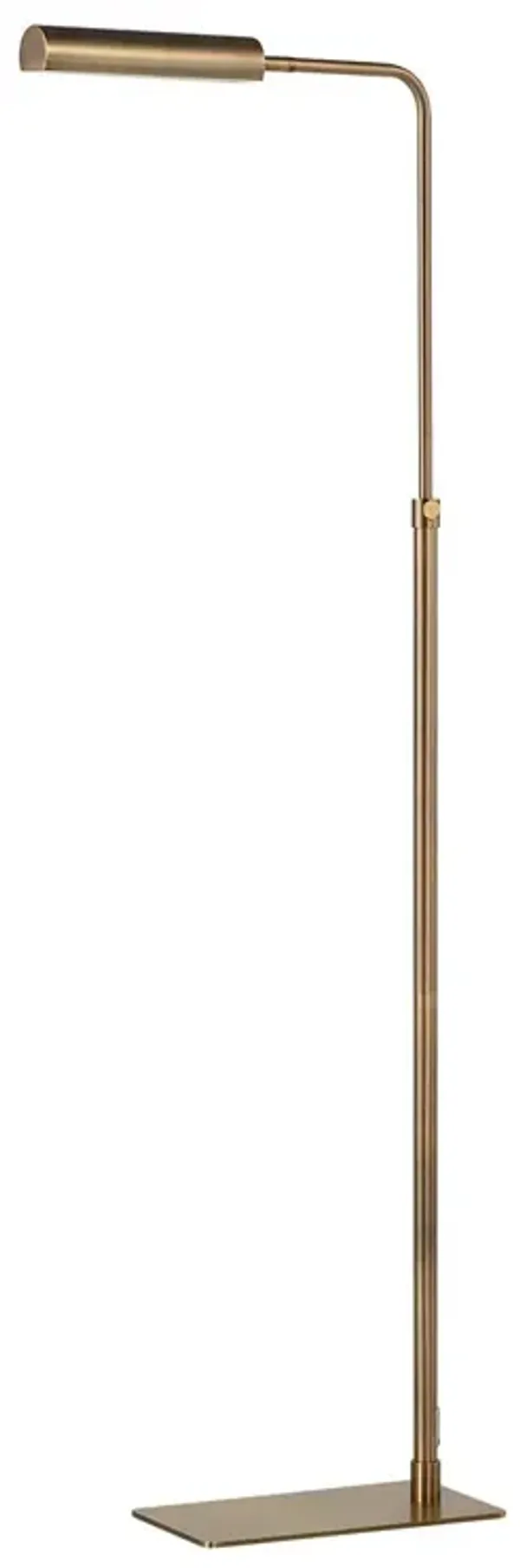 Kairo Adjustable Task Floor Lamp - Antique Gold