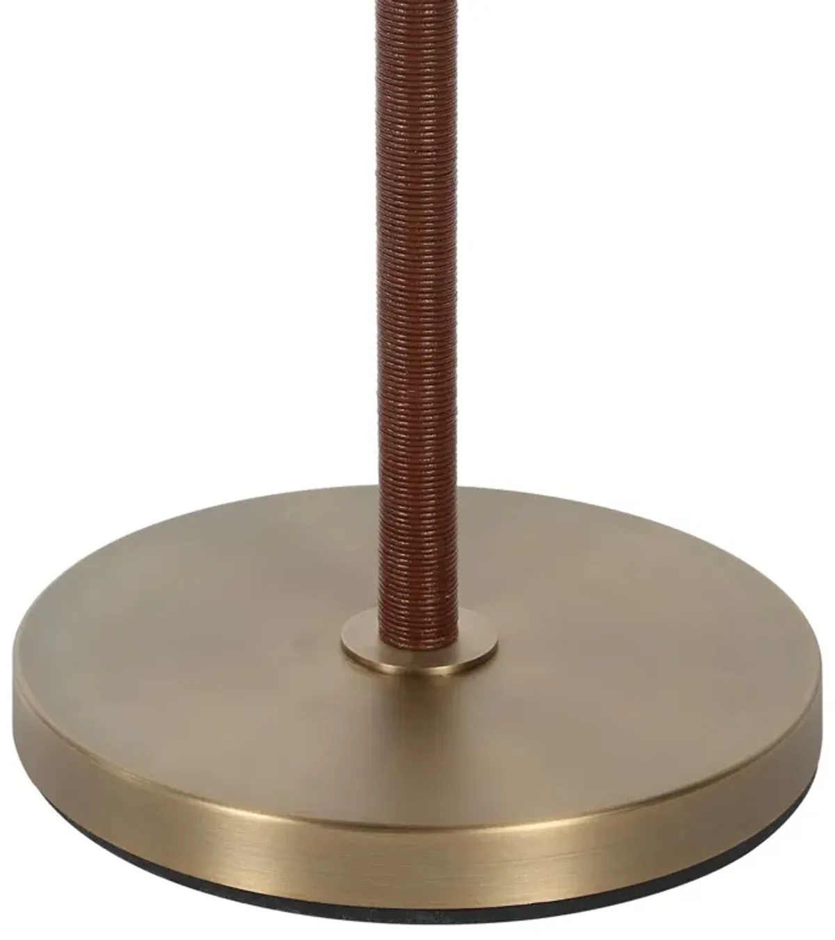 Elora Floor Lamp - Dark Antique Brushed Brass