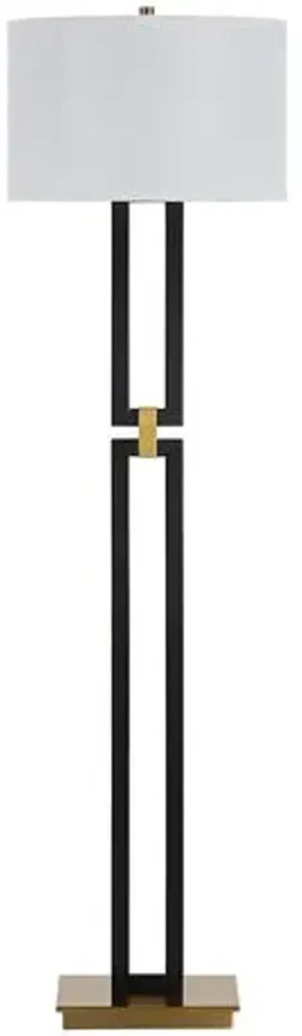 Theon Floor Lamp - Matte Black