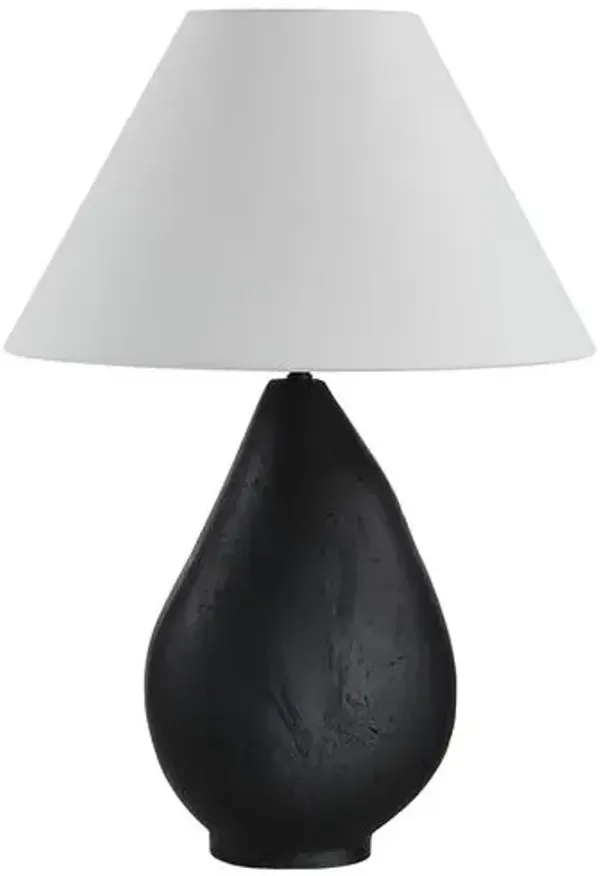 Sotia Table Lamp - Texture Matte Black