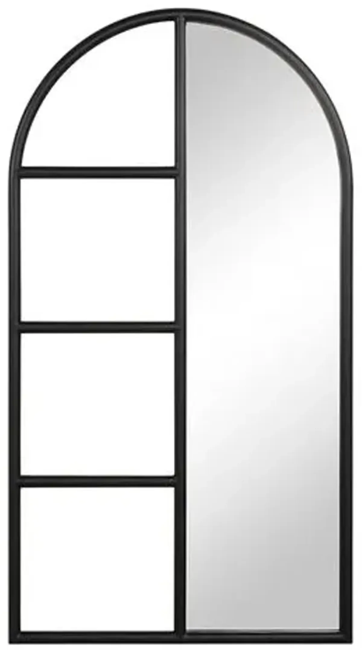 Trellen Floor Mirror - Black