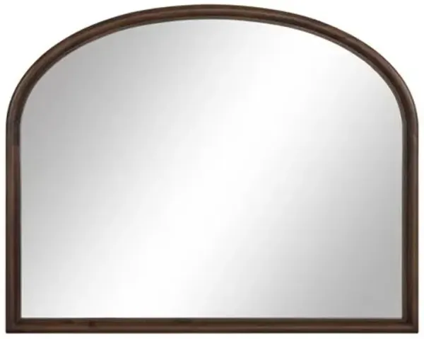 Kindra Wall Mirror - Walnut