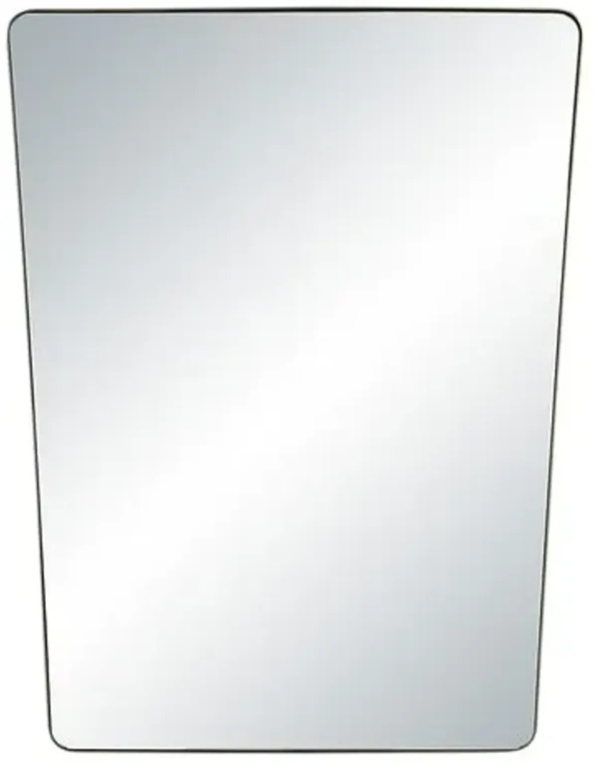 Mila Tapered Iron Wall Mirror - Bronze
