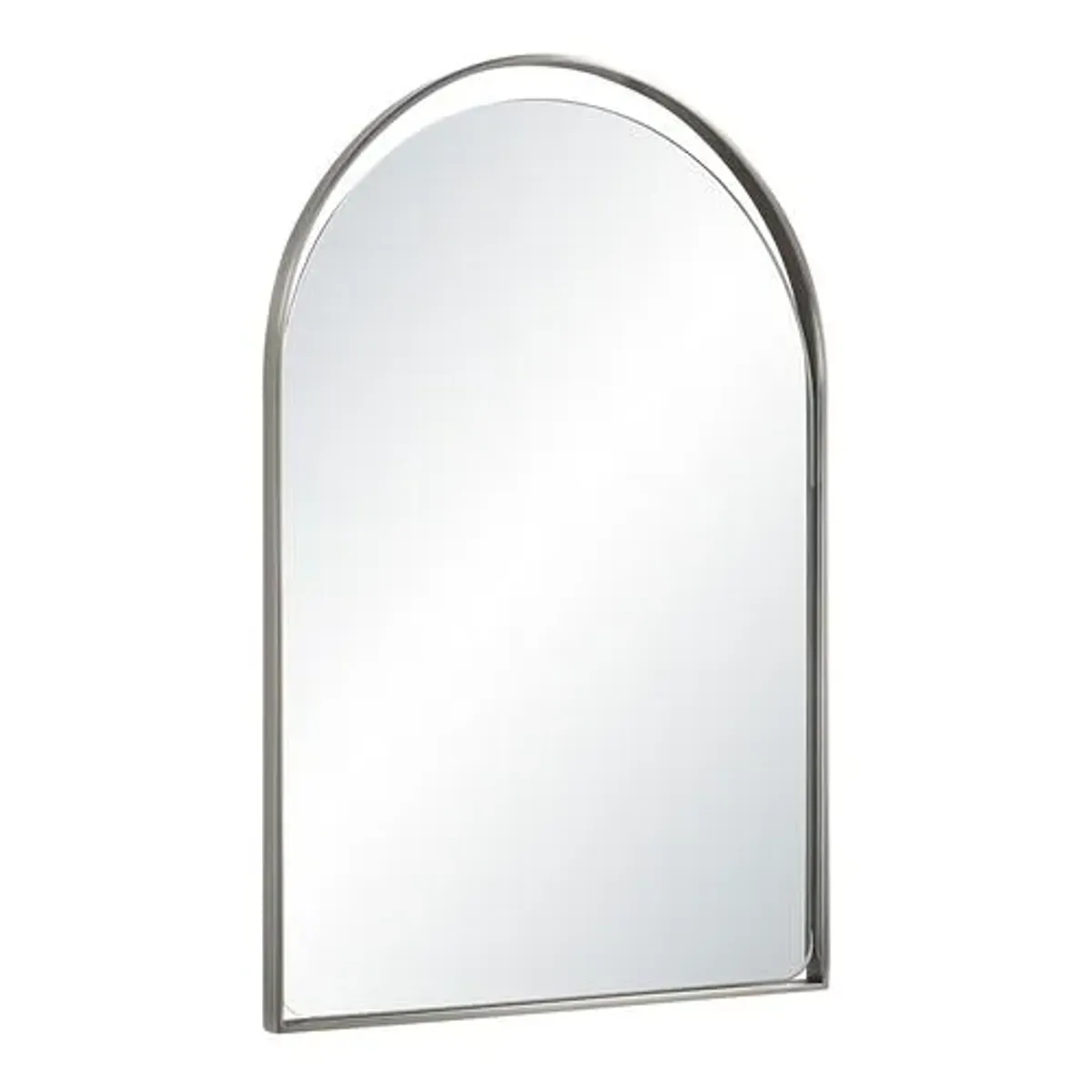 Menta Cut-Out Arch Iron Wall Mirror