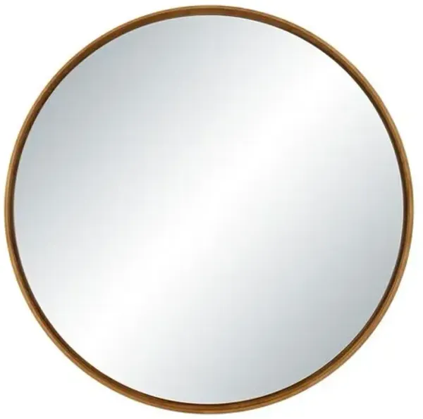 Canna 36" Round Wall Mirror