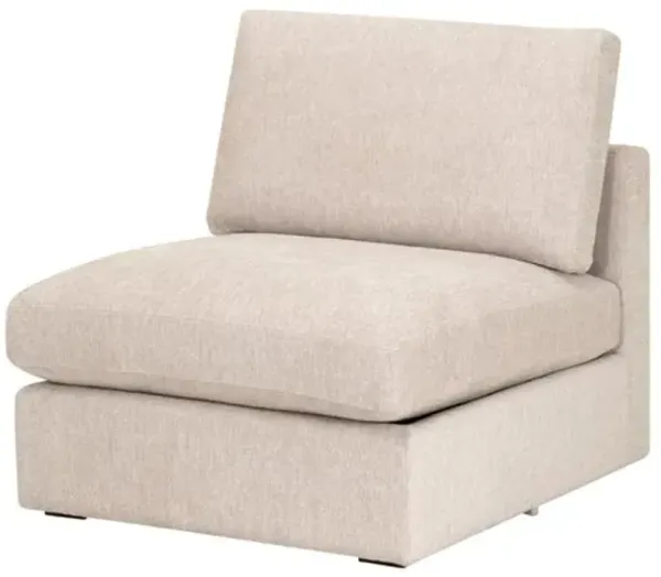 Dalton Modular Armless Chair - LiveSmart Halifax Ivory