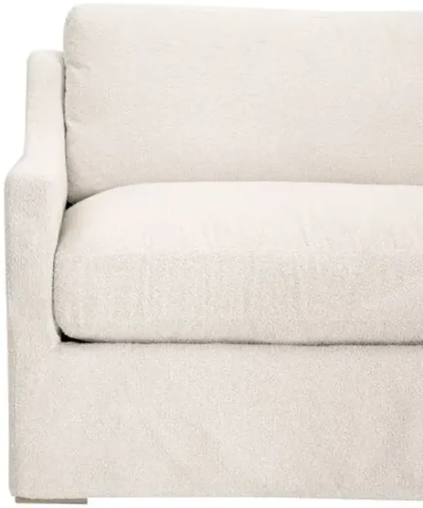 Colby Outdoor 94" Slope Arm Slipcover Sofa - Performance Harborside Ivory