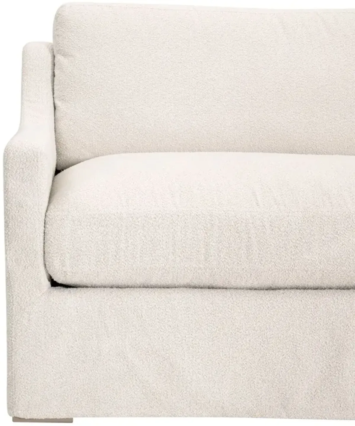 Colby Outdoor 94" Slope Arm Slipcover Sofa, Performance Harborside Ivory