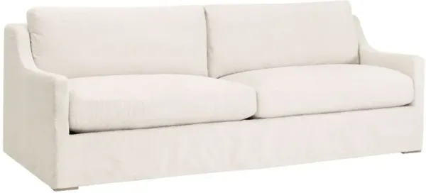 Colby Outdoor 94" Slope Arm Slipcover Sofa, Performance Harborside Ivory
