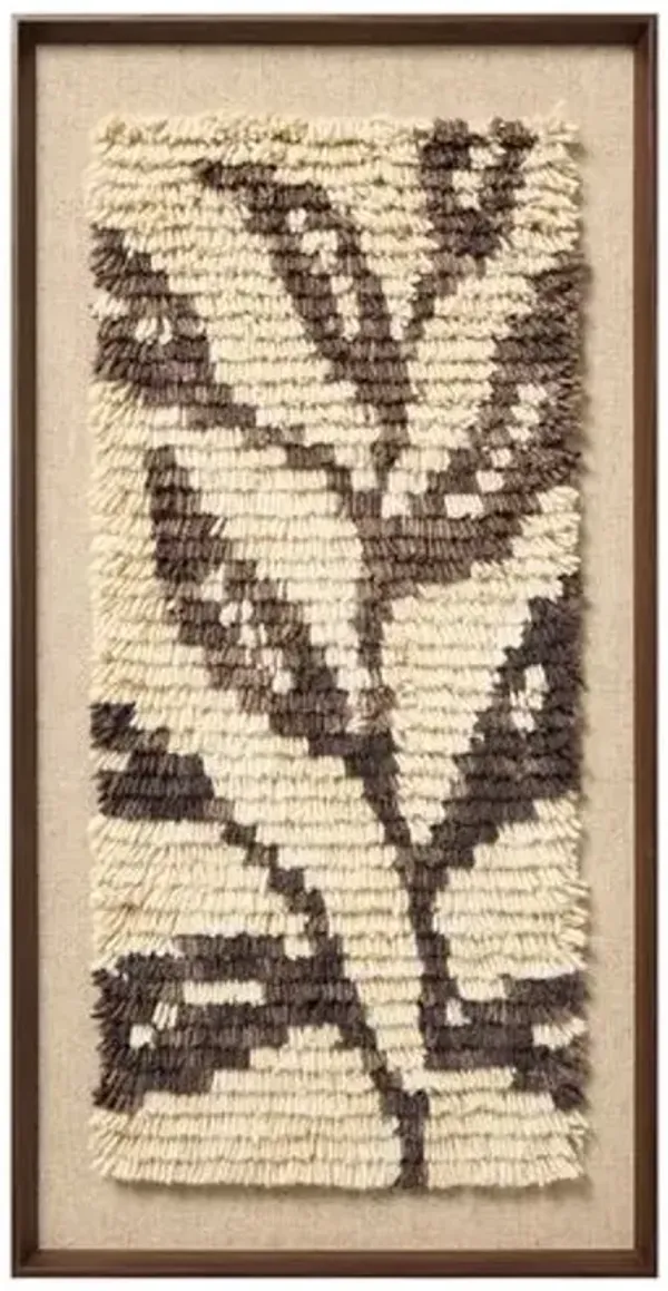 Mira 26x50 Wall Art - Dark Brown