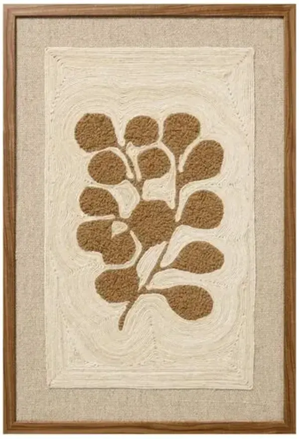 Laura 26x38 Wall Art - Brown