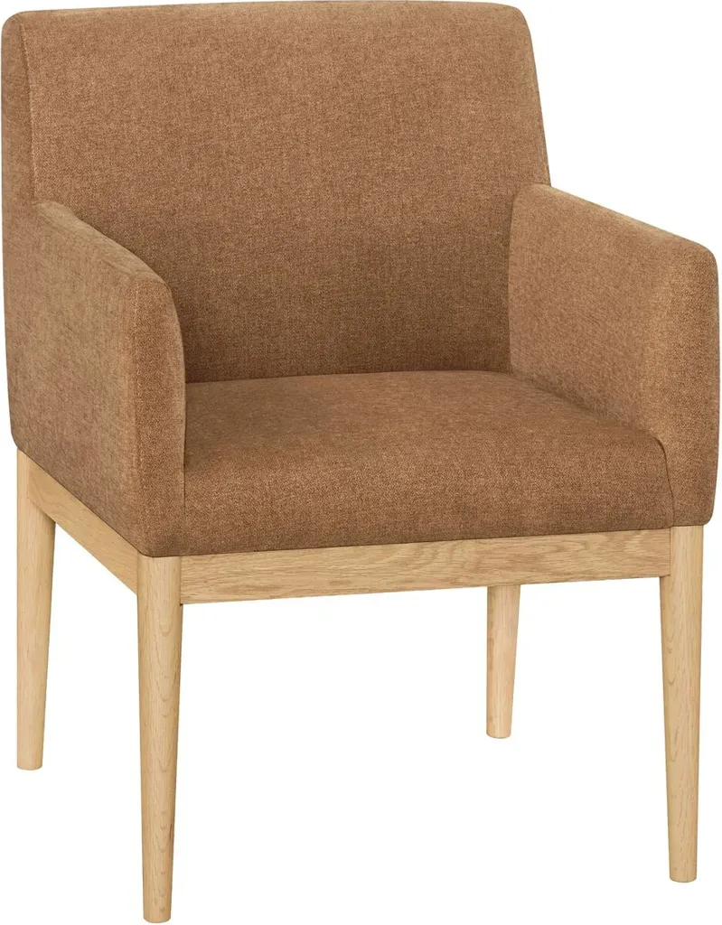 Ormond Dining Arm Chair, Caramel