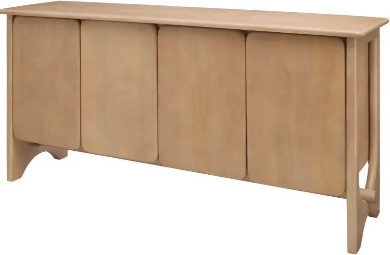 Greystone 4-Door Sideboard, Brown