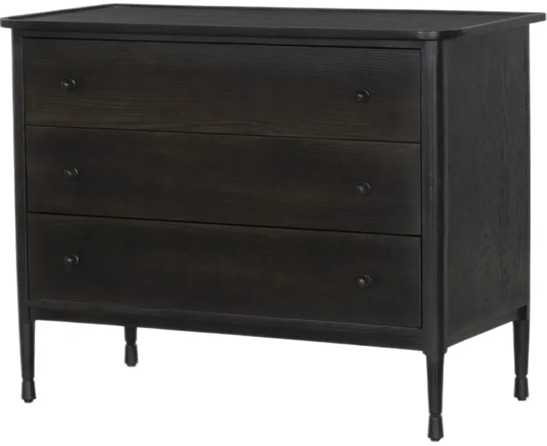 Franny 3-Drawer Oak Chest