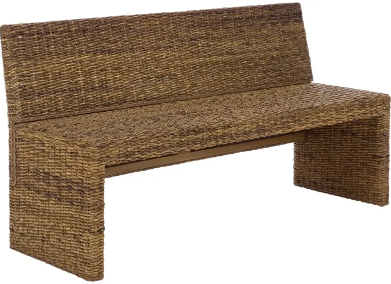Provence Abaca Bench, Natural