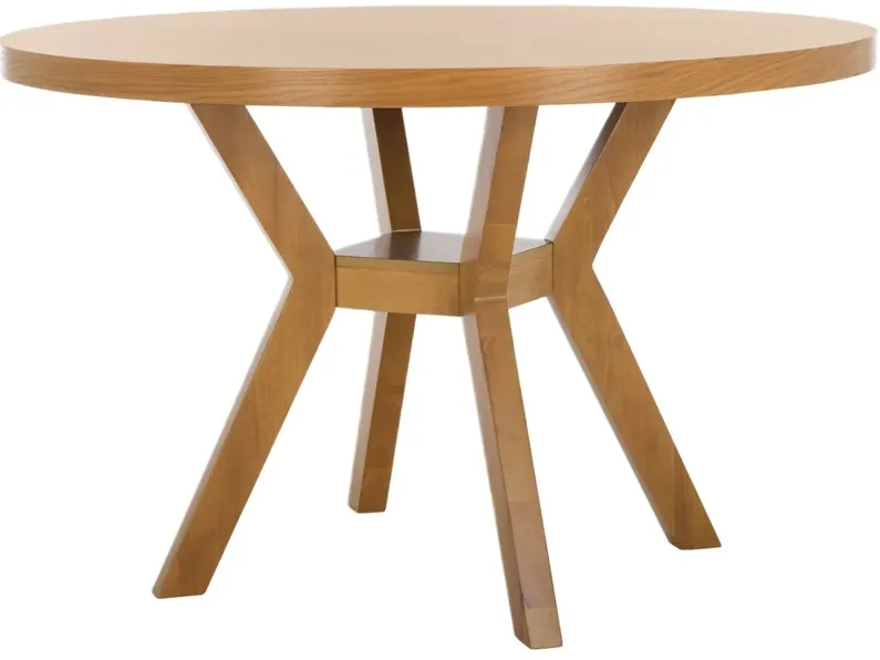 Elowen Round Wood Dining Table