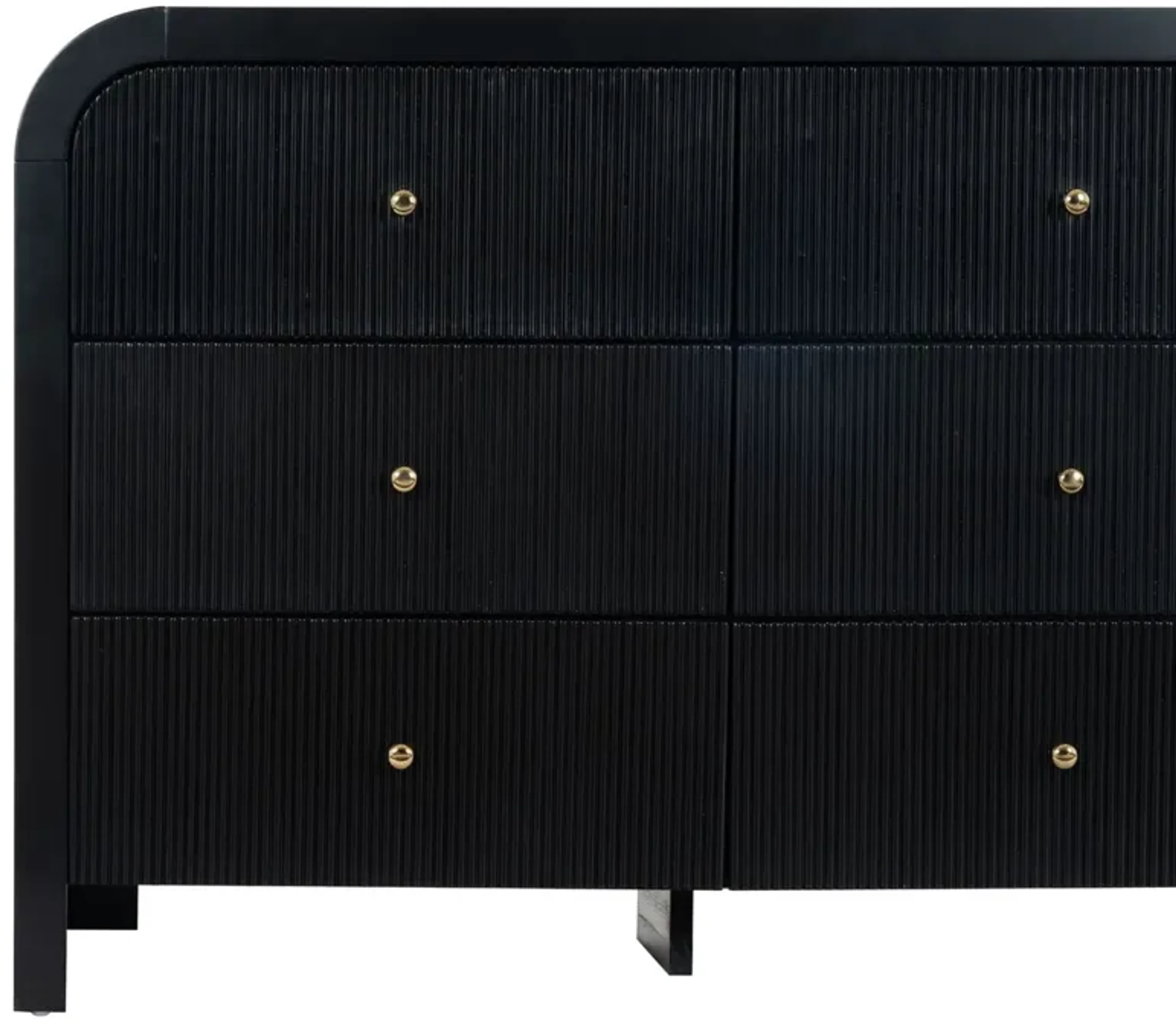Vaughn 9 Drawer Curved Dresser One Kings Lane | Furniture.com