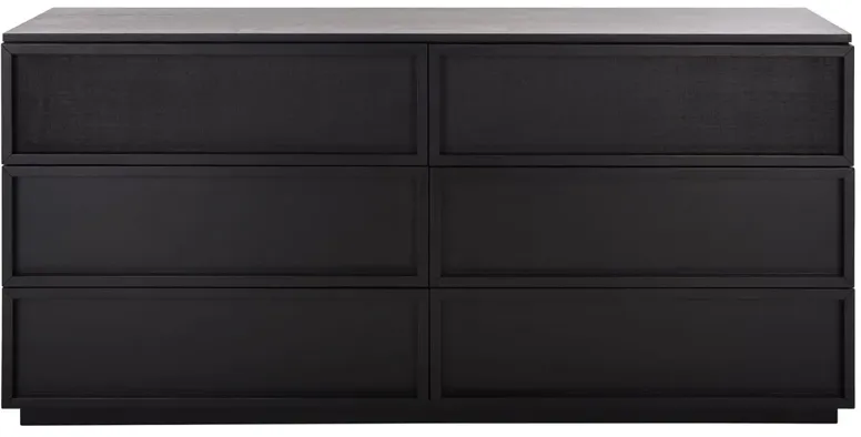 Forrester 6-Drawer Wood Dresser