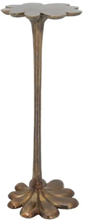 Schizzo Accent Table, Brass