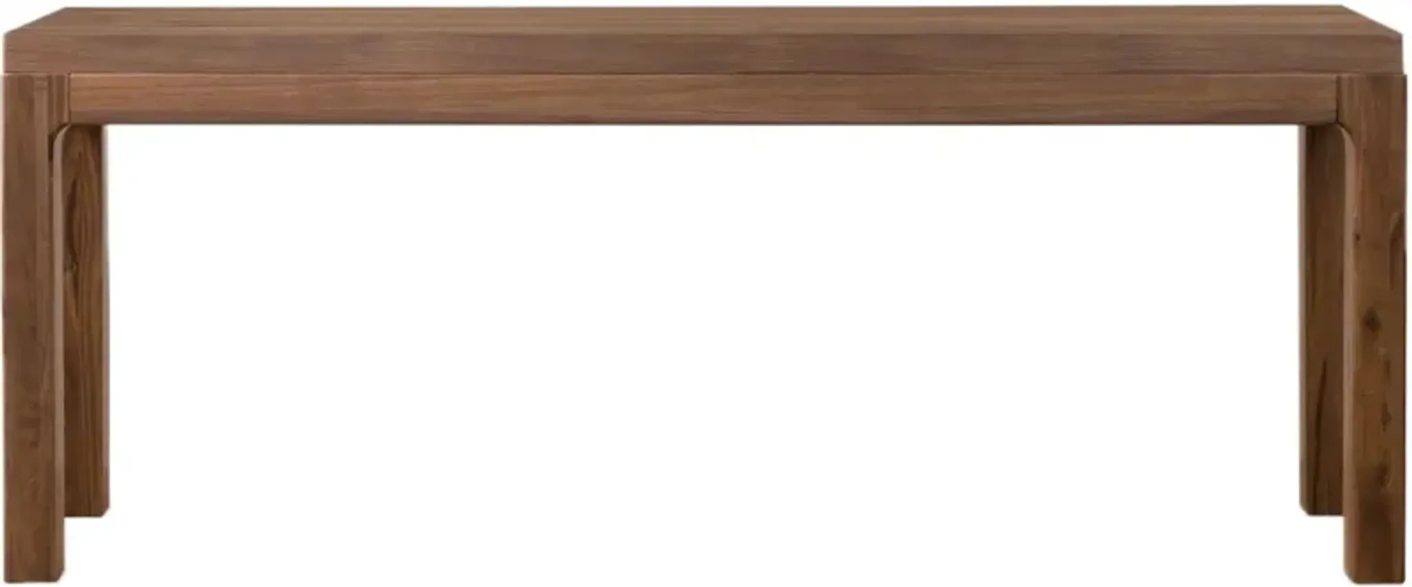 Norris Console Table Natural Walnut Veneer One Kings Lane | Furniture.com