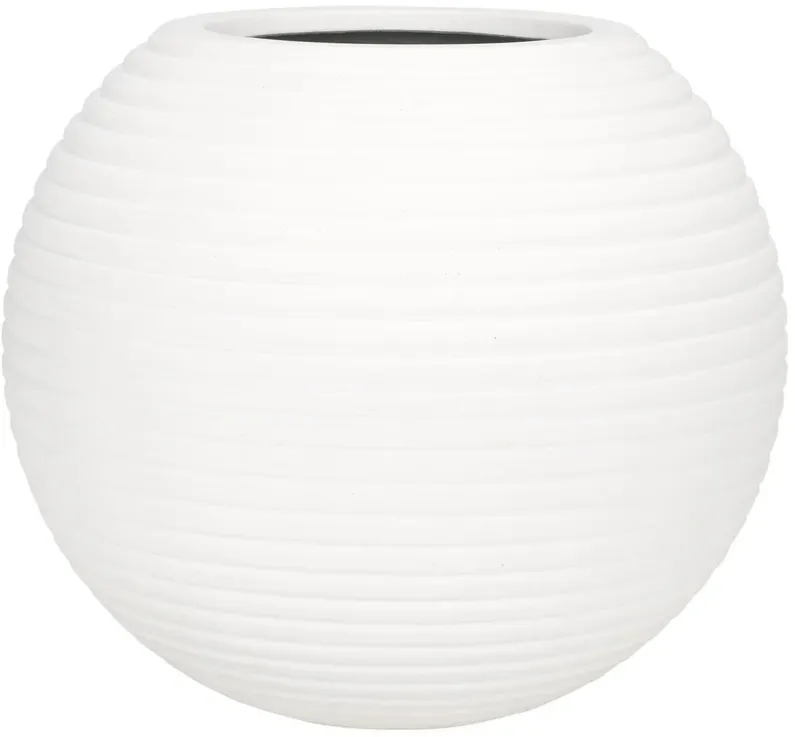 Mora Outdoor 20" Ficonstone Cement Planter