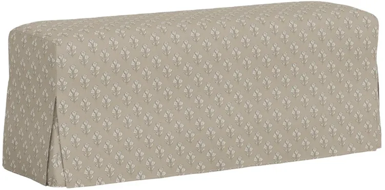 Lindy Slipcover Bench, Francie
