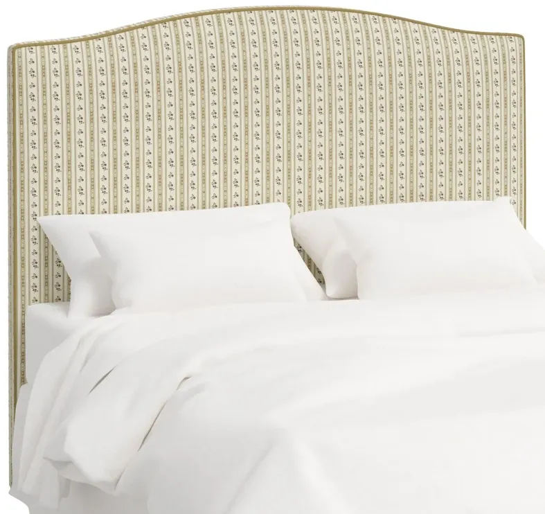 Elsie Headboard, Botanical Stripe