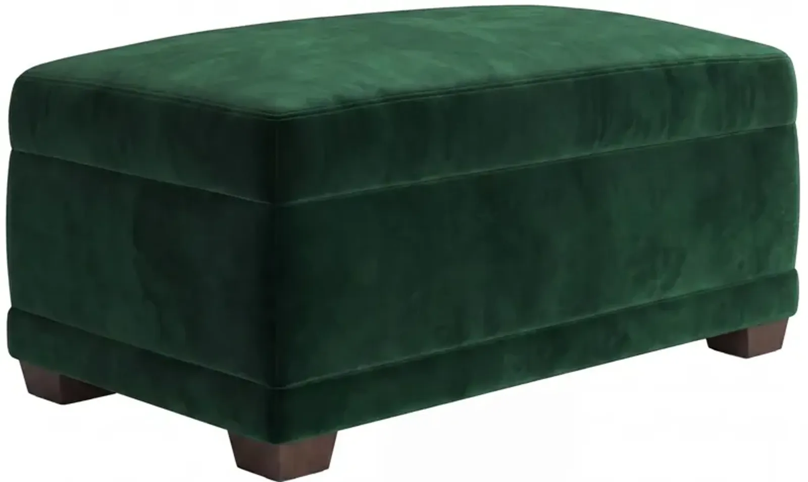 Ellery 68" Velvet Ottoman