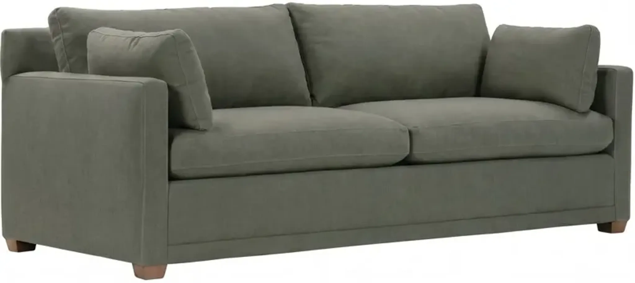 Ellery Performance Linen-Blend 2-Seat Sleeper Sofa | Furniture.com