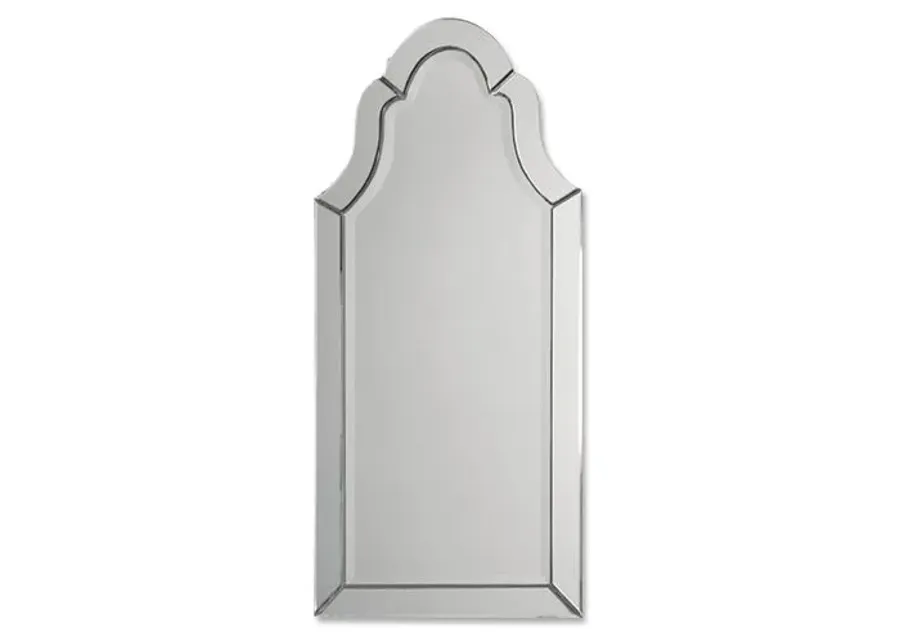 Hovan Arched Wall Mirror - Mirrored