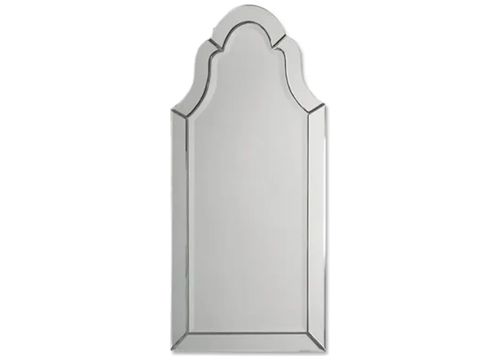 Hovan Arched Wall Mirror - Mirrored